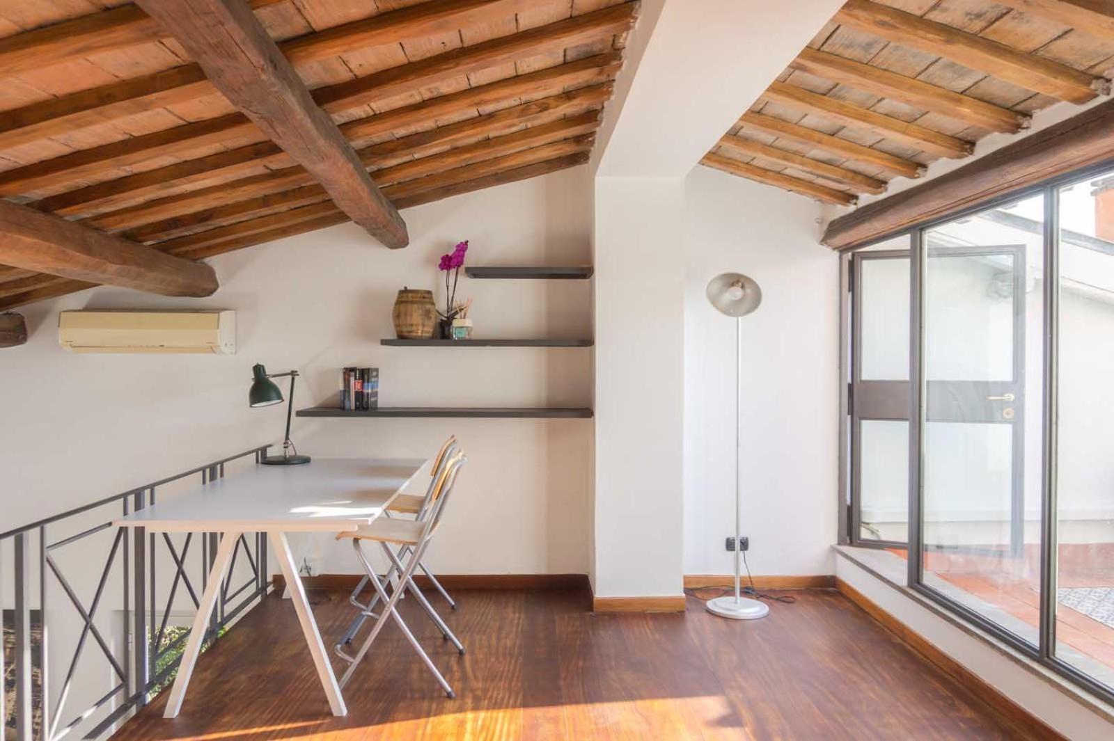 רומא Lusso E Panorama Senza Paragoni, Loft Trastevere מראה חיצוני תמונה