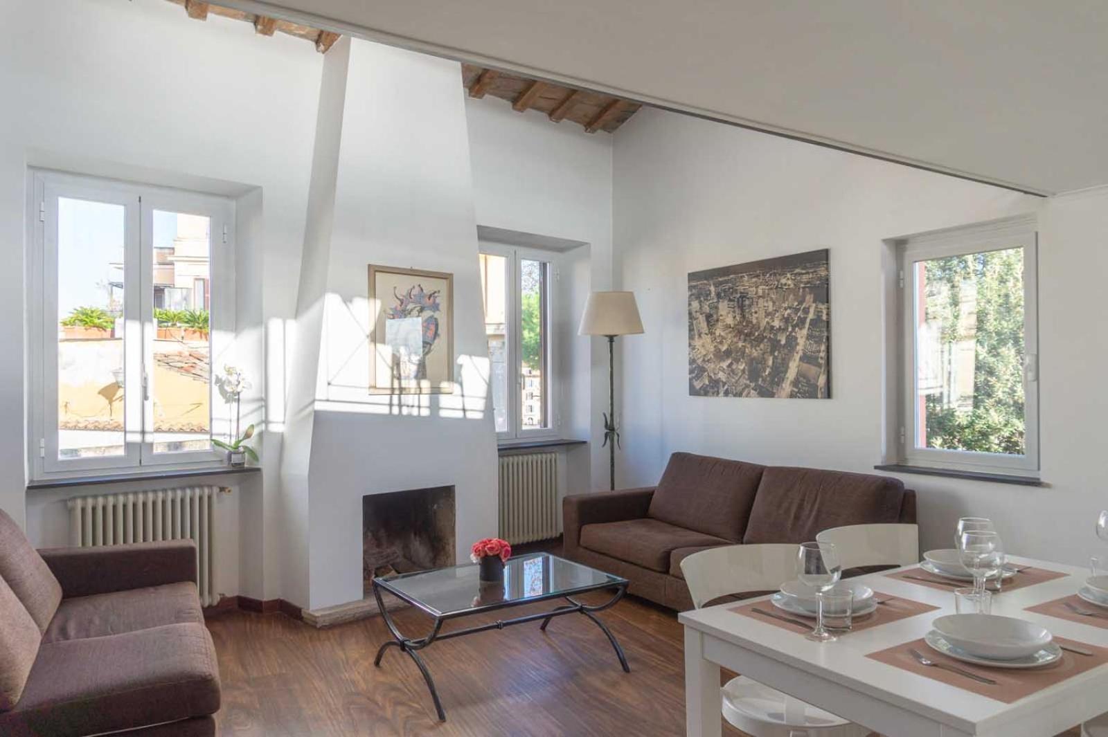 רומא Lusso E Panorama Senza Paragoni, Loft Trastevere מראה חיצוני תמונה